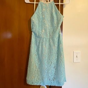 Lace dress in Sky Blue